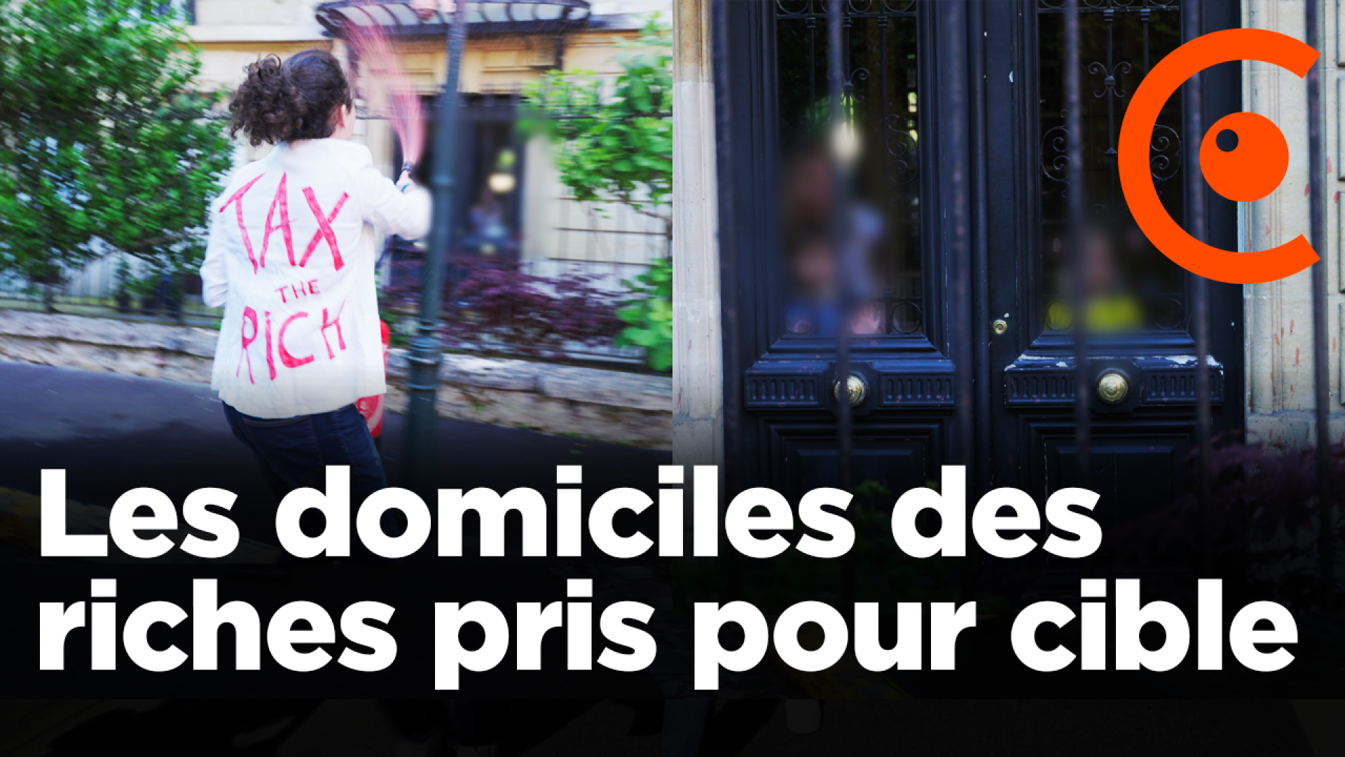 Billionaires targeted: Villa Montmorency splattered with paint by Extinction Rebellion