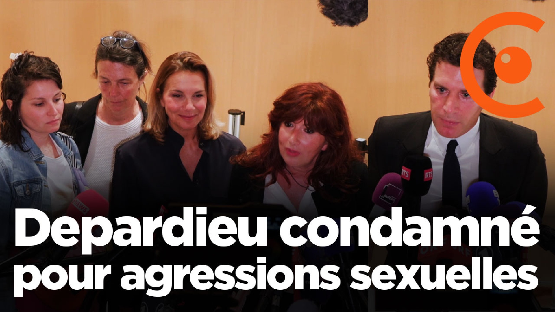 Gérard Depardieu sentenced to 18 months in prison with probation.