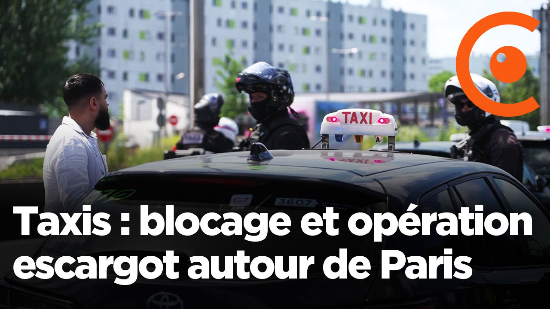 Taxis: blockade and "snail operation" on the ring road and the A1 motorway