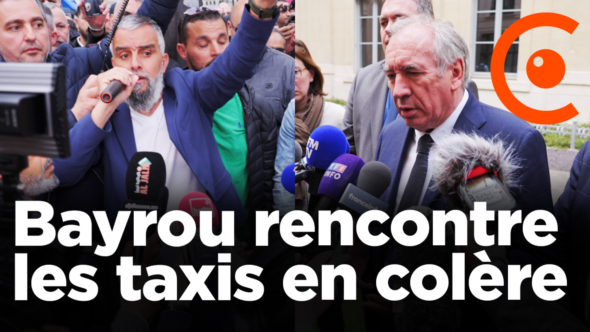 François Bayrou rencontre les taxis en colère : le mouvement va se poursuivre