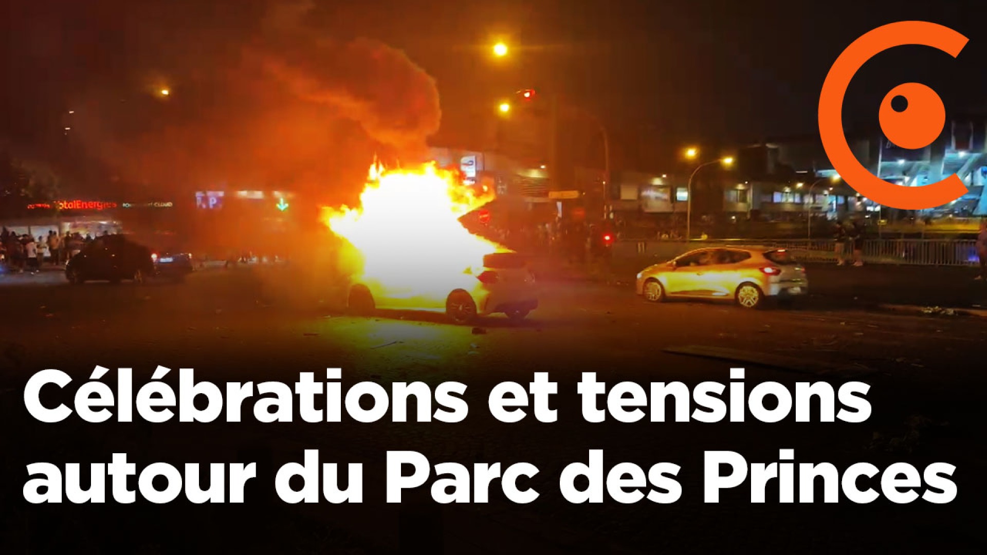 PSG : célébrations et tensions aux abords du Parc des Princes