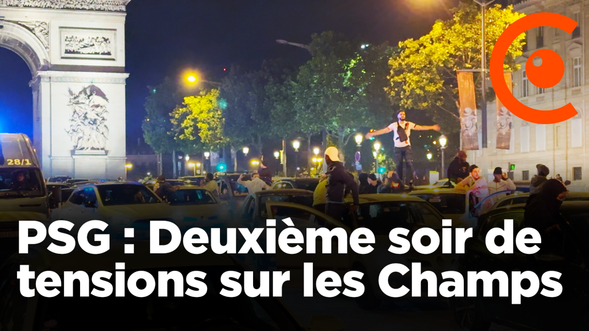 PSG: Tension-filled evening on the Champs-Elysées