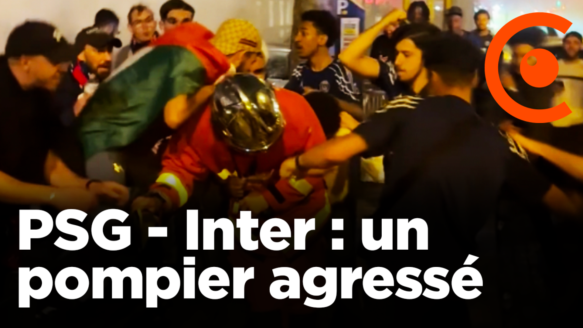 PSG: a firefighter assaulted during an intervention