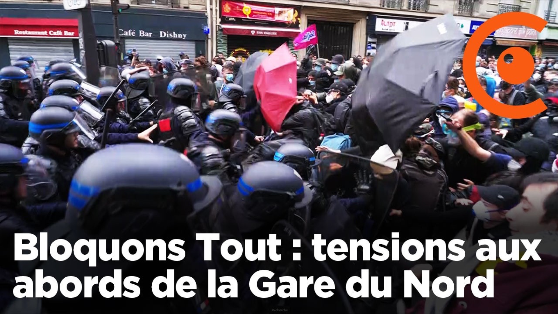 Bloquons Tout : tensions à Paris dans le quartier de la Gare du Nord