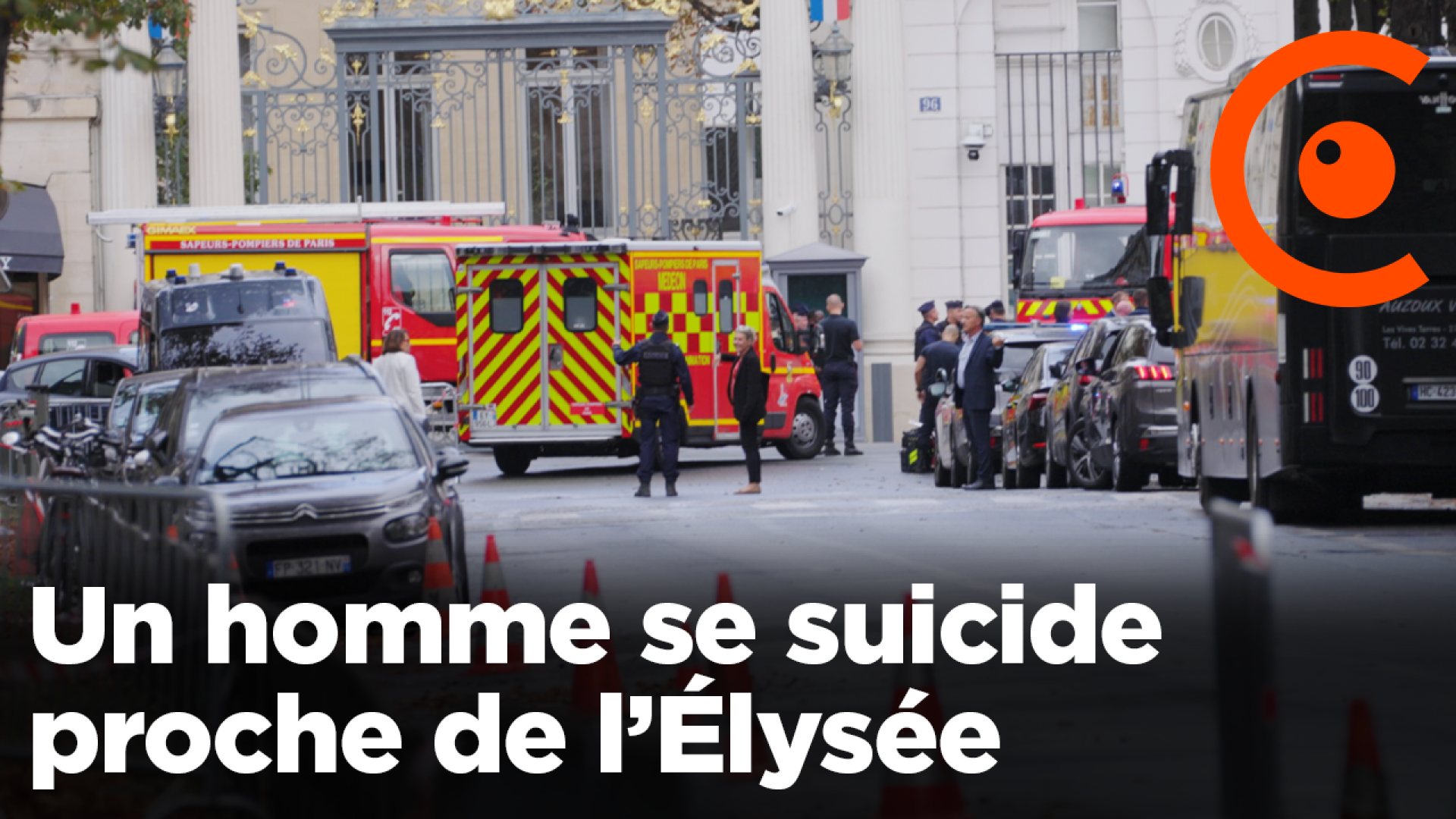 Un homme se suicide en se défenestrant à coté du palais de l'Élysée