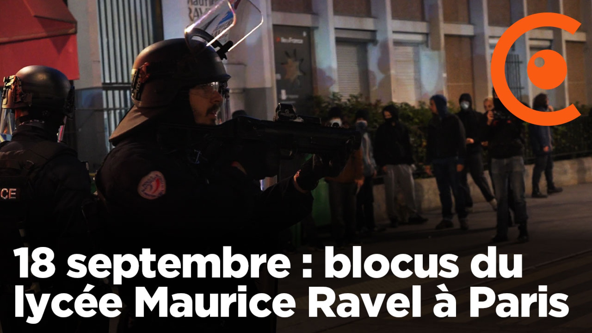 Grève 18 septembre : blocus du lycée Maurice Ravel
