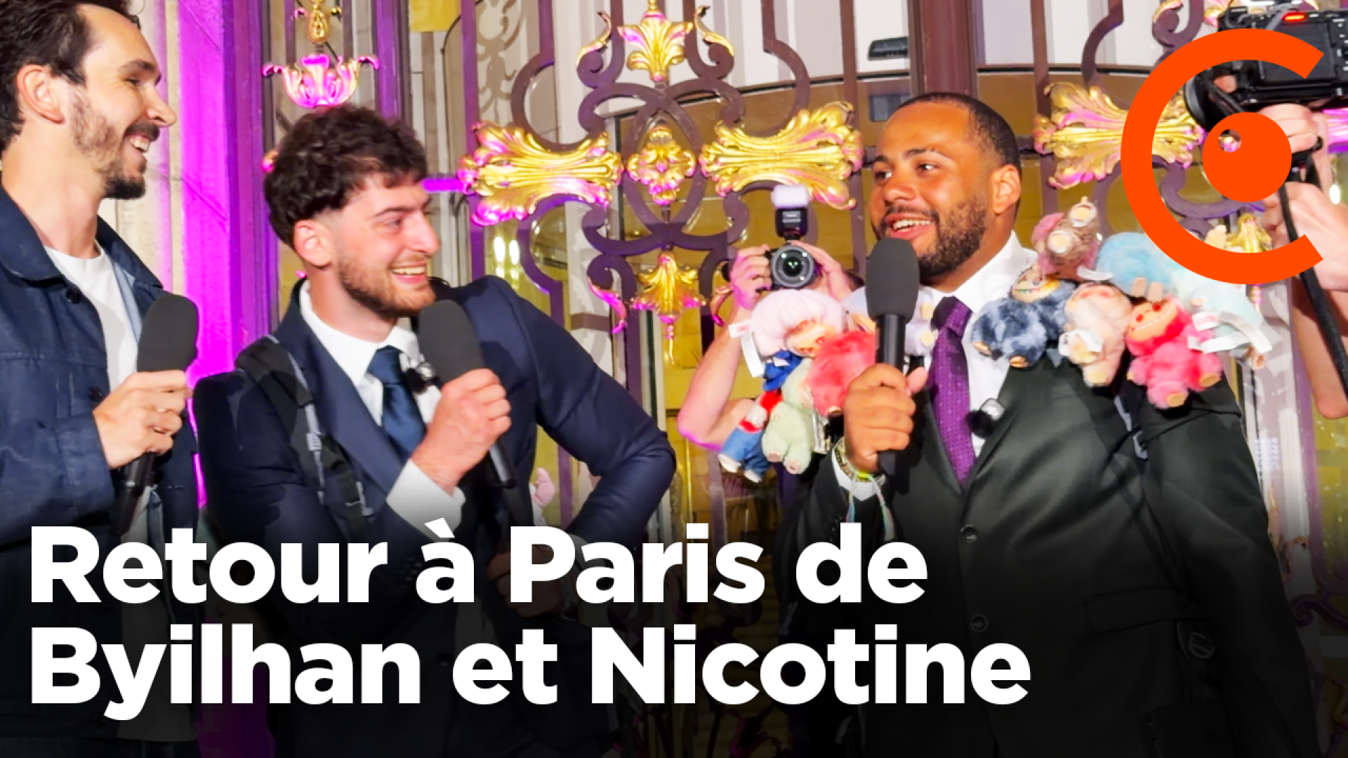 ZEvent : retour à Paris des streamers Byilhan et Nicotine