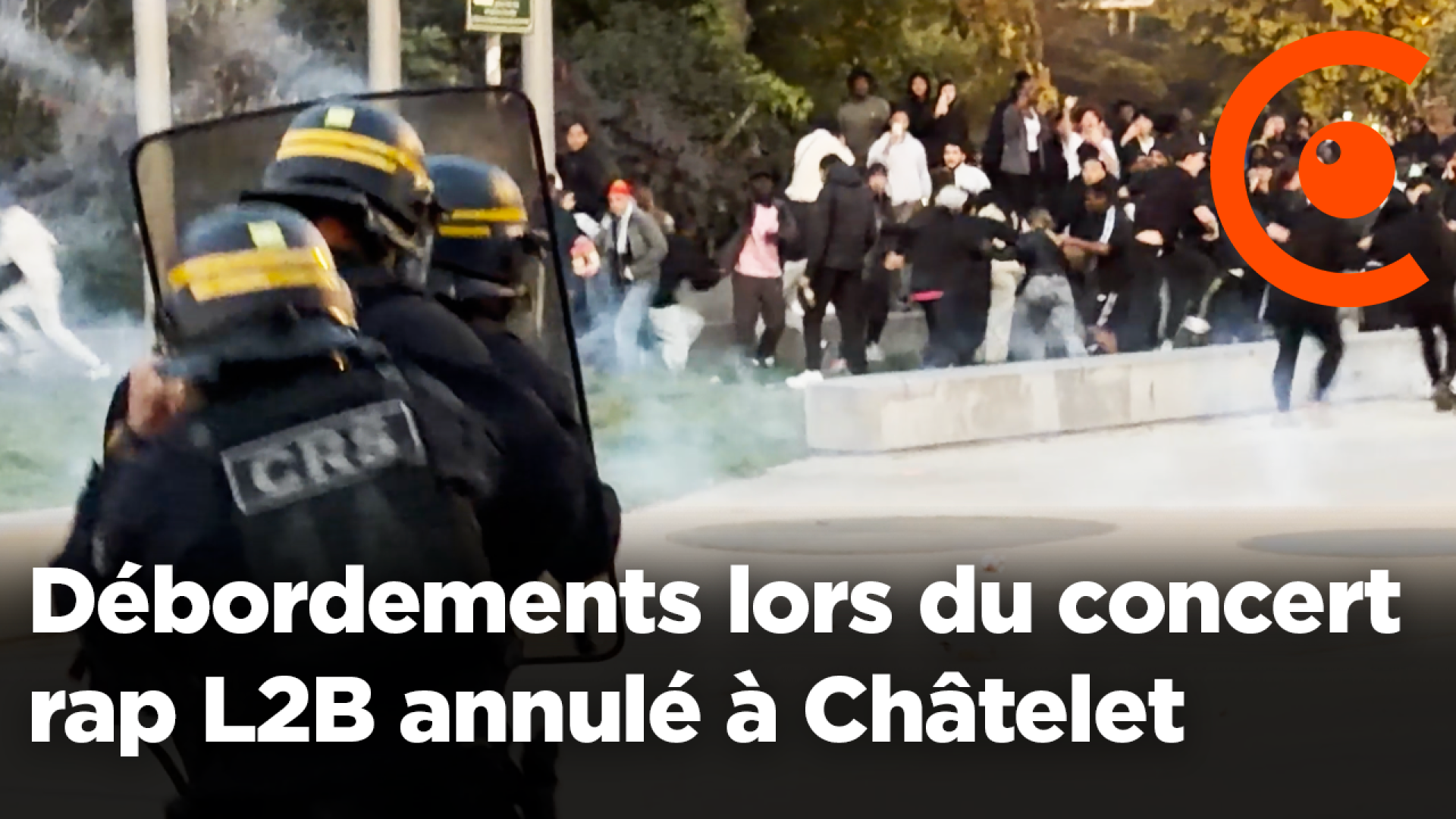 Débordement lors du concert gratuit de L2B aux Halles