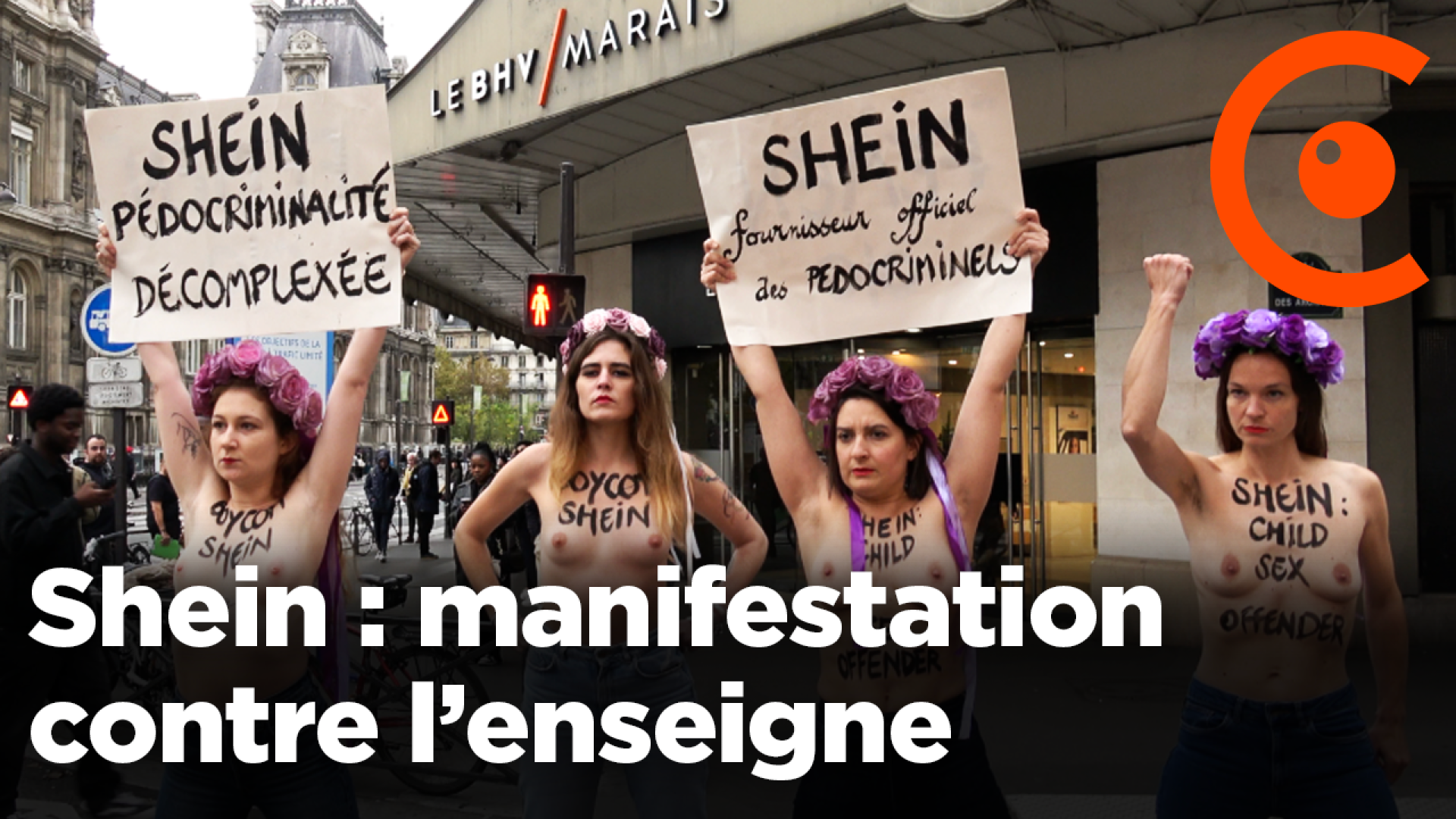 Shein : manifestation contre l'arrivée de l'enseigne à Paris