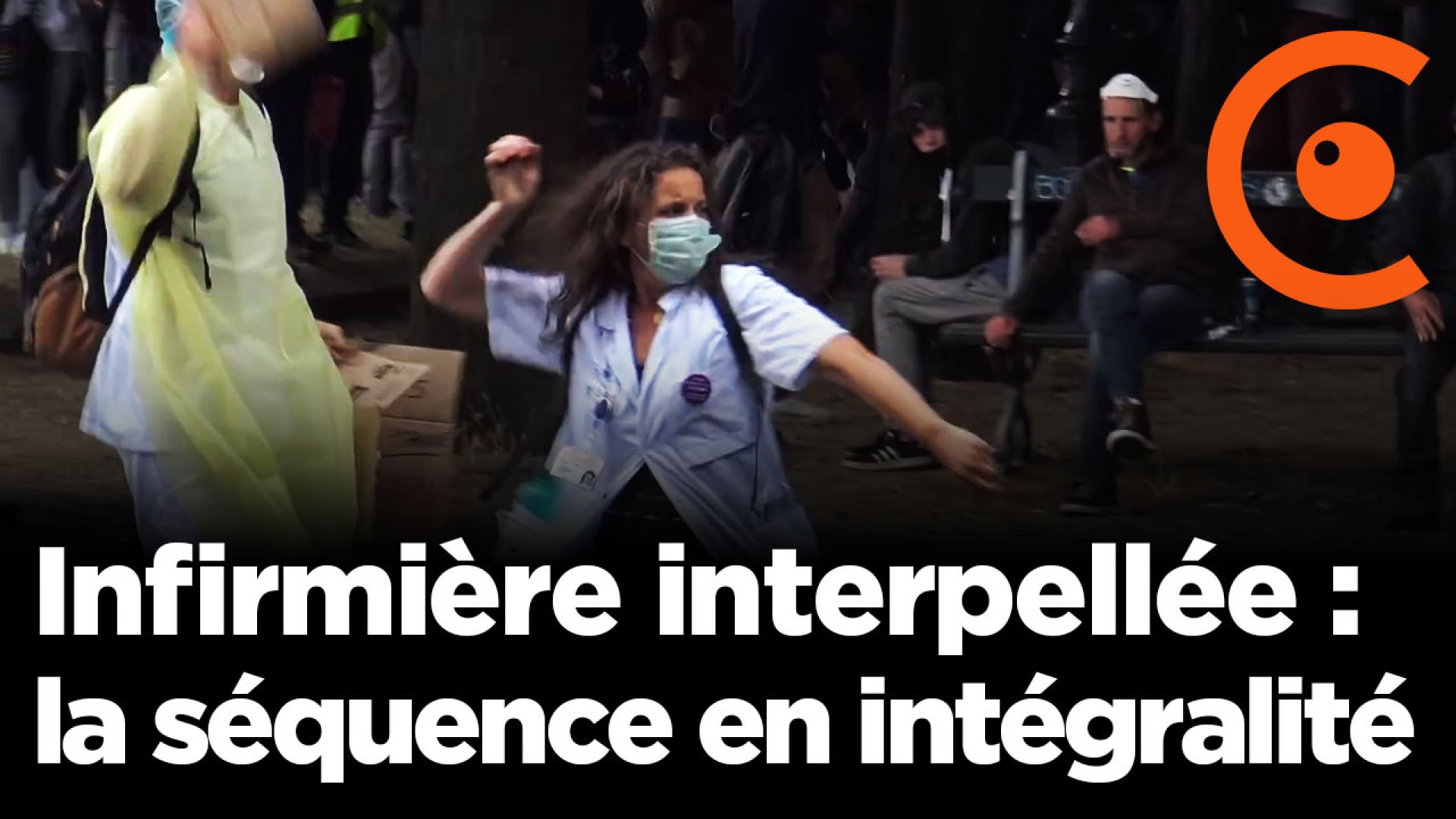 Infirmière interpellée : la séquence en intégralité