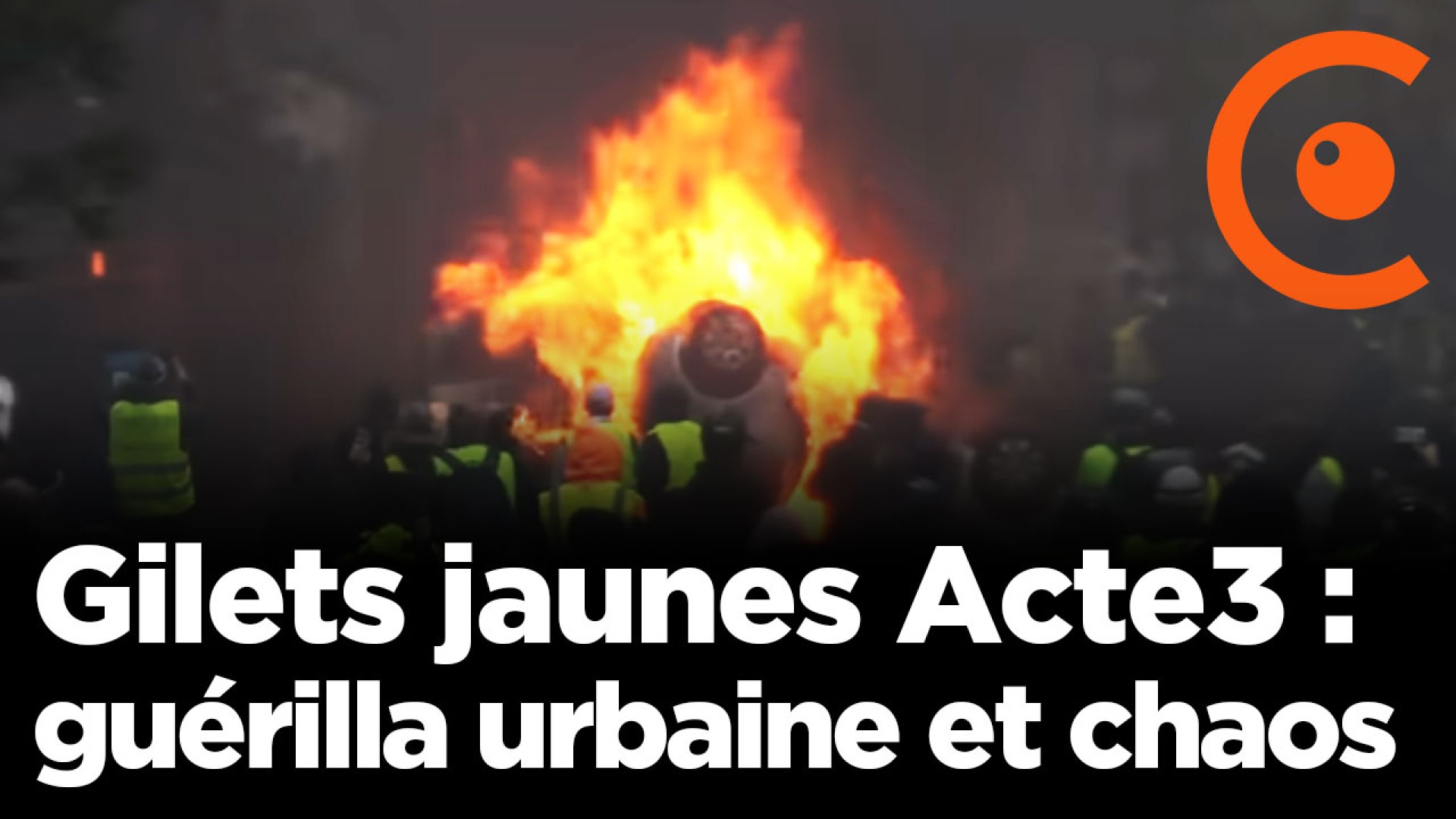 Gilets jaunes Acte 3 : guérilla urbaine et chaos autour des Champs-Elysées 