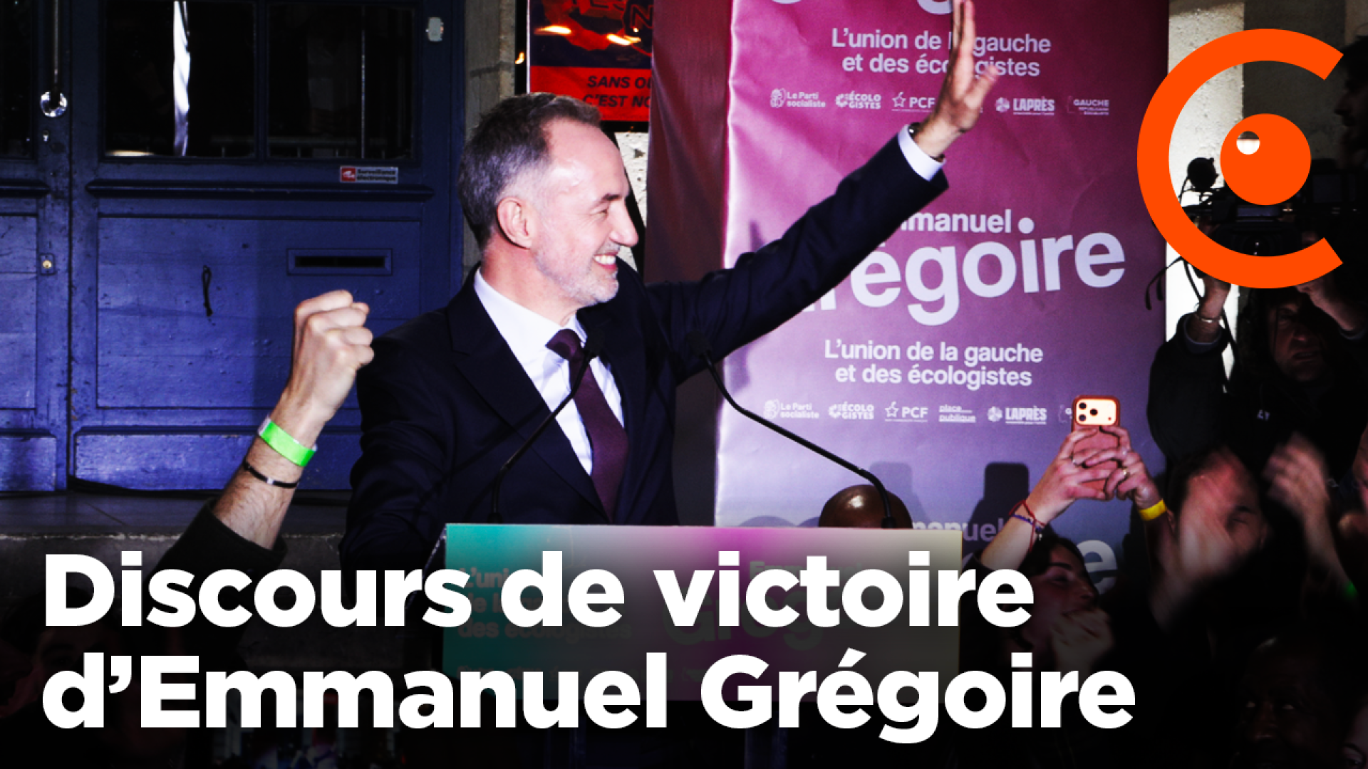 Municipal in Paris: Victory speech by Emmanuel Grégoire
