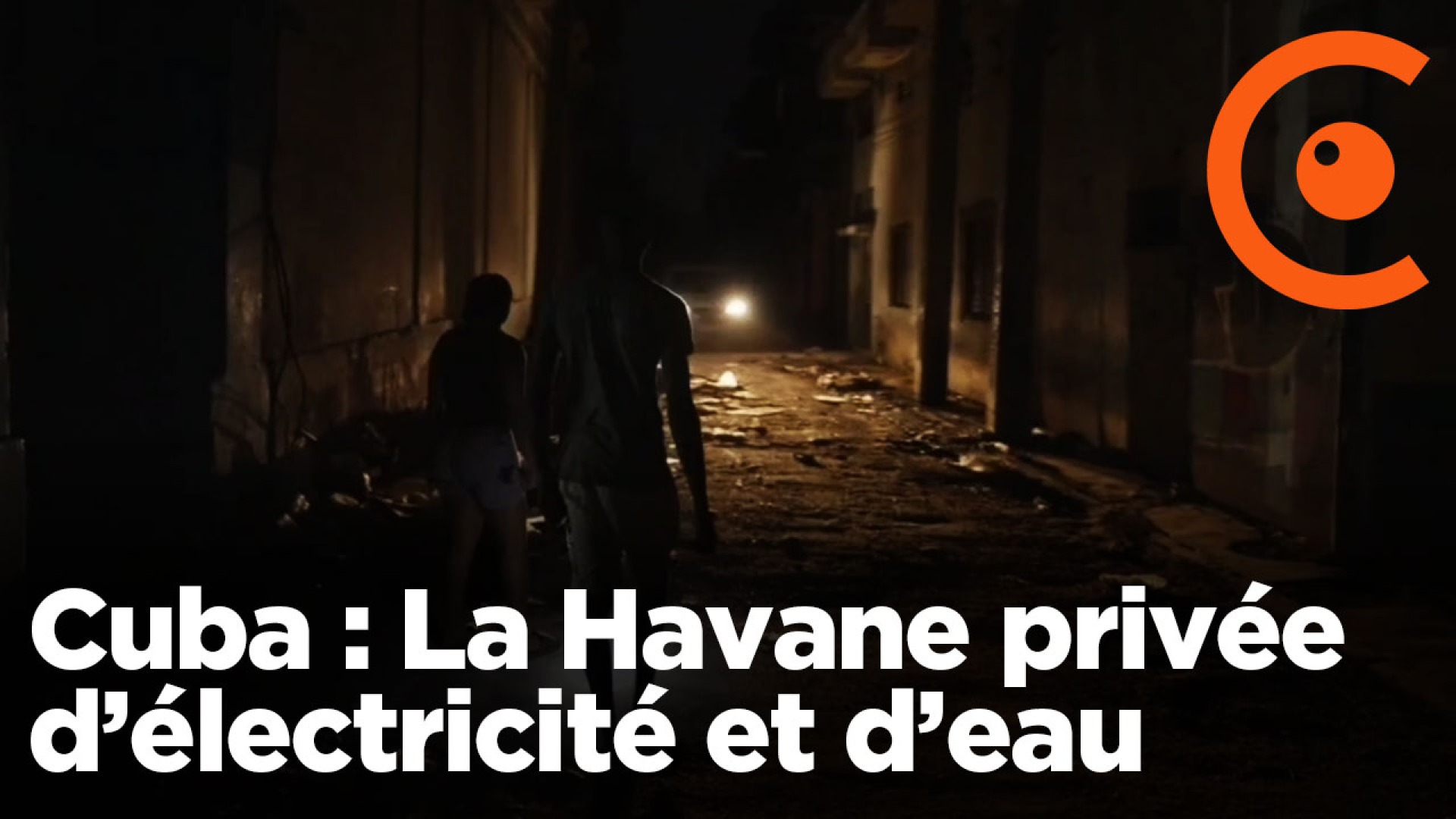 Cuba : La Havane privée d'eau et d'électricité
