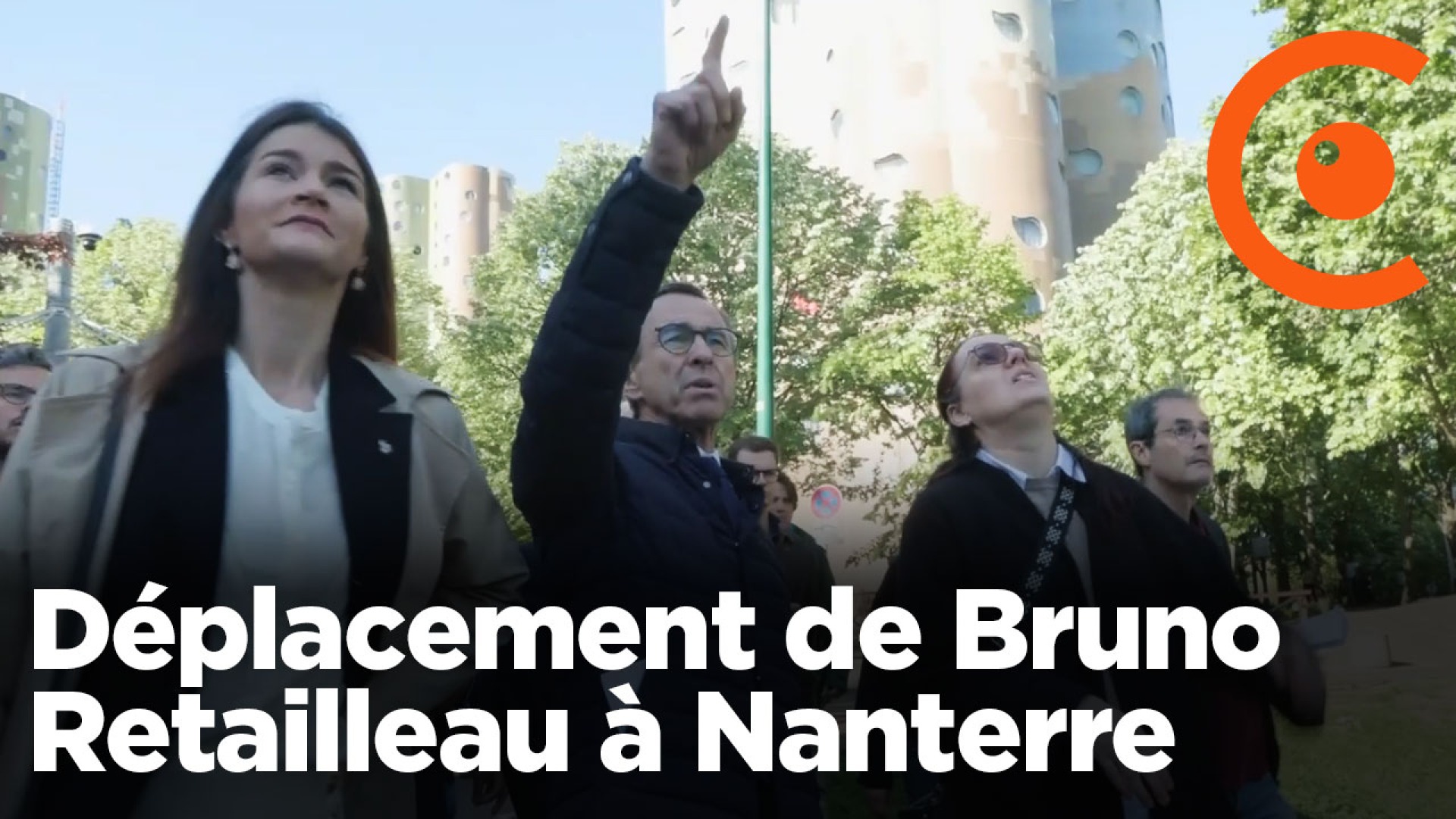 Déplacement de Bruno Retailleau à Nanterre pour présenter son plan contre le narcotrafic