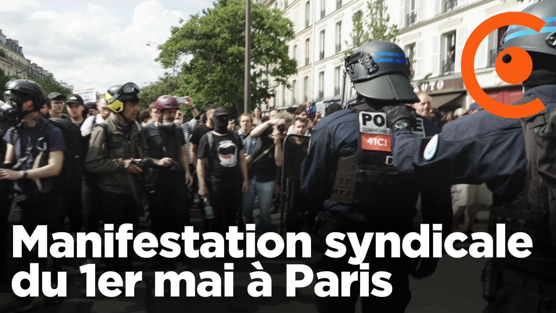 Manifestation du 1er mai à Paris