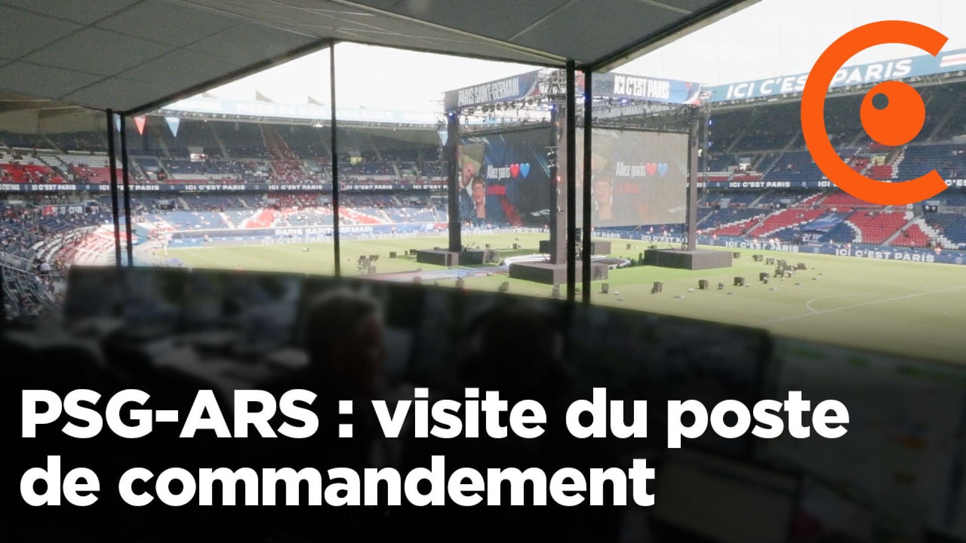 EXCLUSIVE: Filming at the Parc des Princes command post