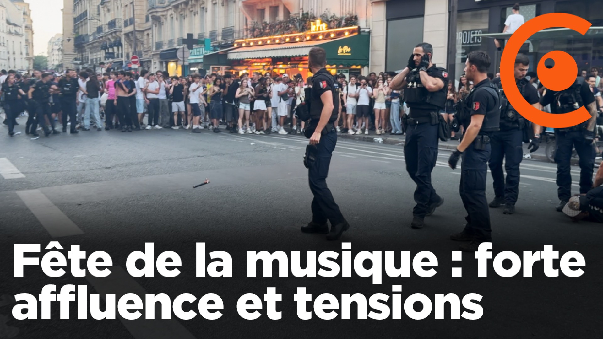 Fête de la musique : forte affluence et tensions à Saint-Germain-des-Prés