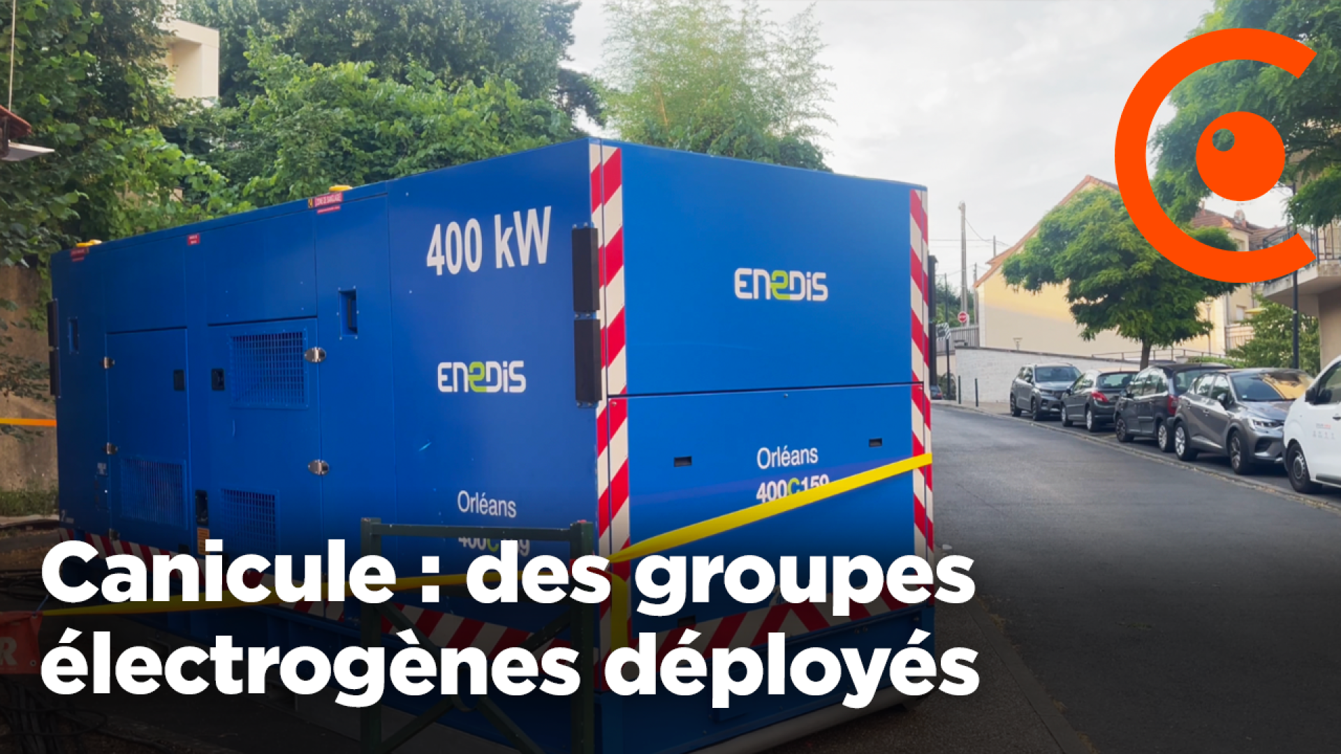 Heatwaves: massive power outage, backup generators deployed