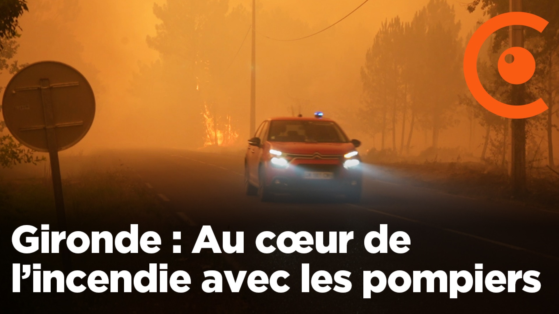 Incendie en Gironde : Au cœur de l'intervention des pompiers