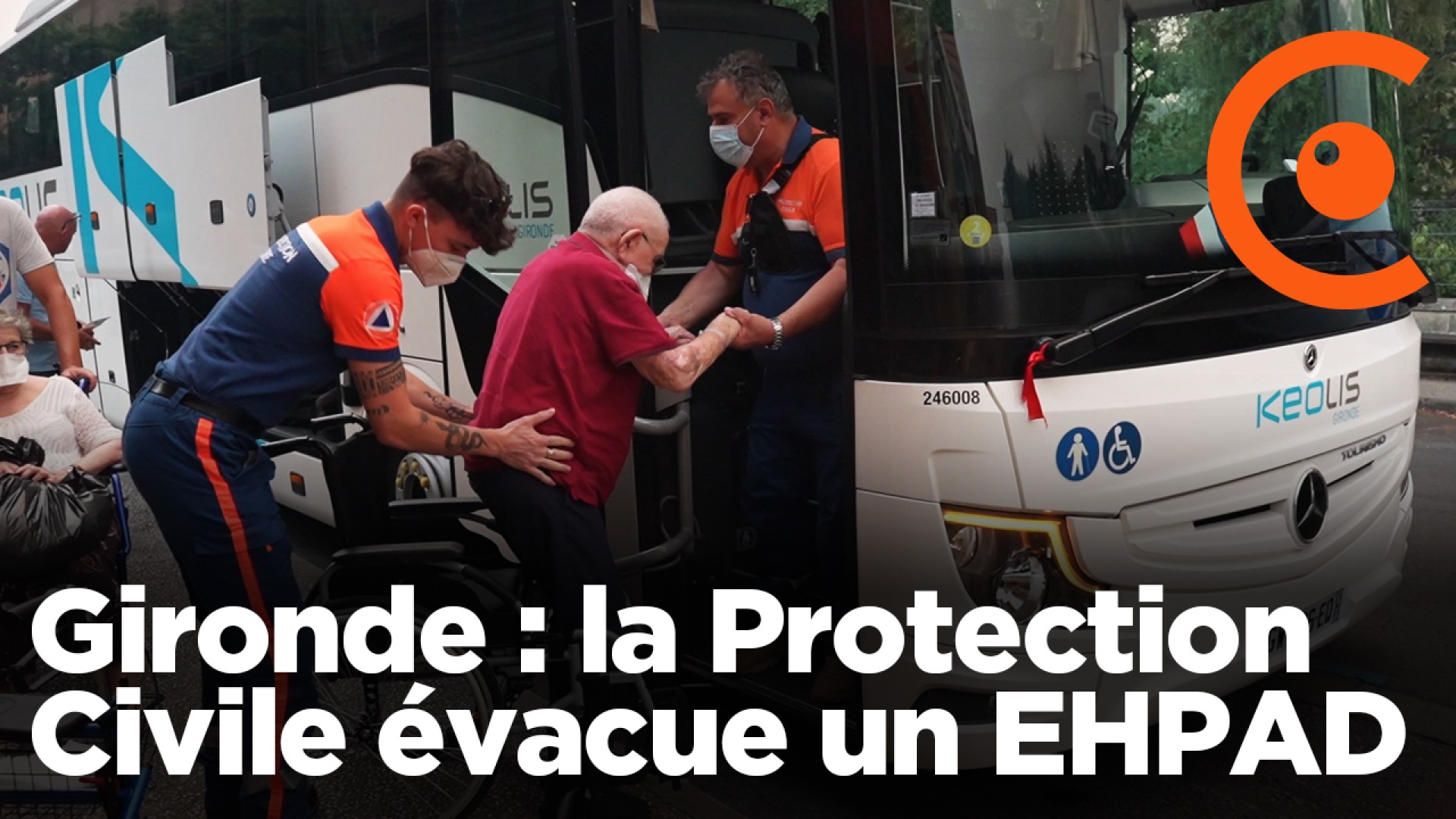Incendie en Gironde : La Protection Civile évacue un EHPAD