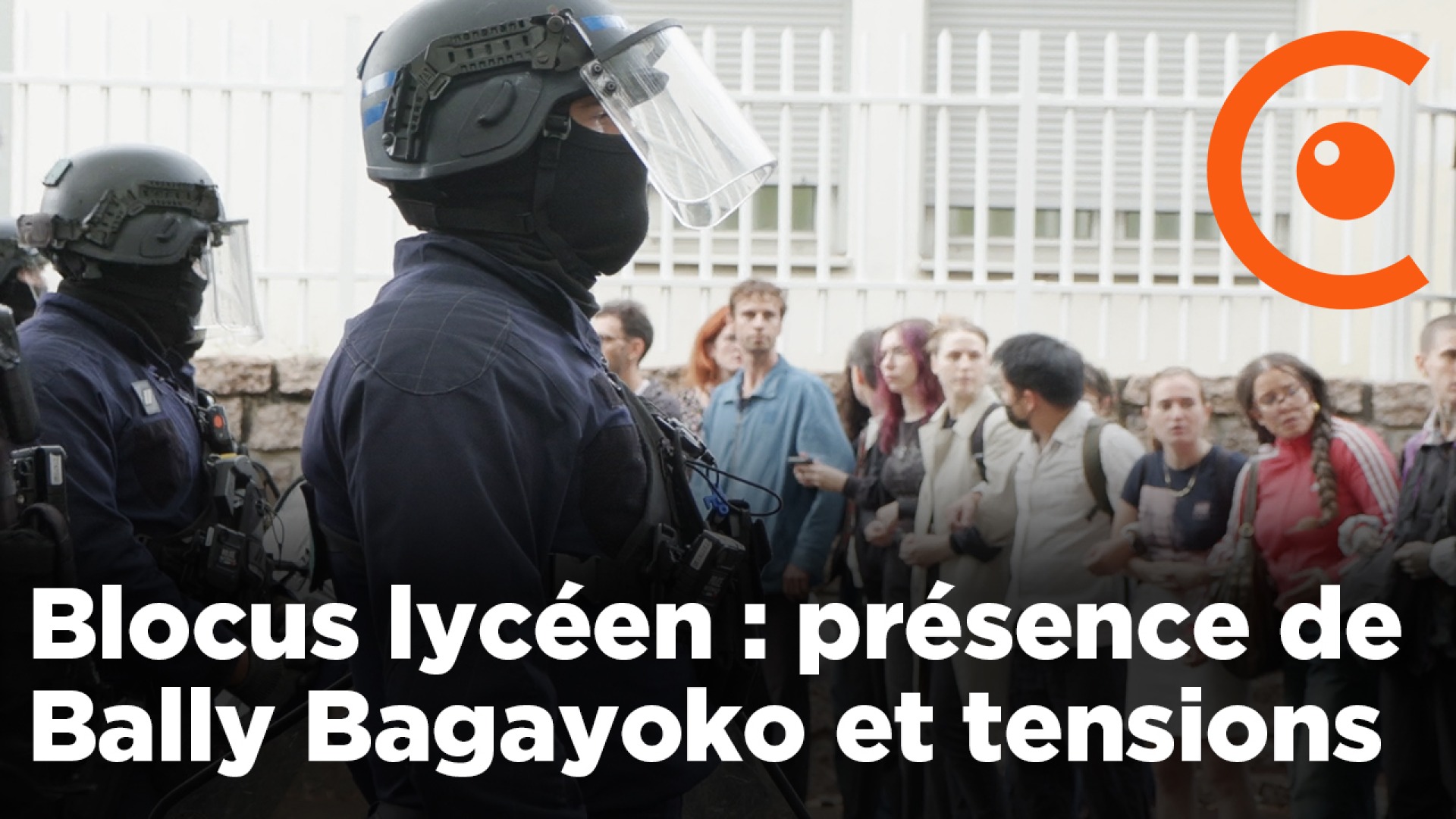 Blocus lycéen à Saint-Denis : présence de Bally Bagayoko et tensions avec les forces de l'ordre