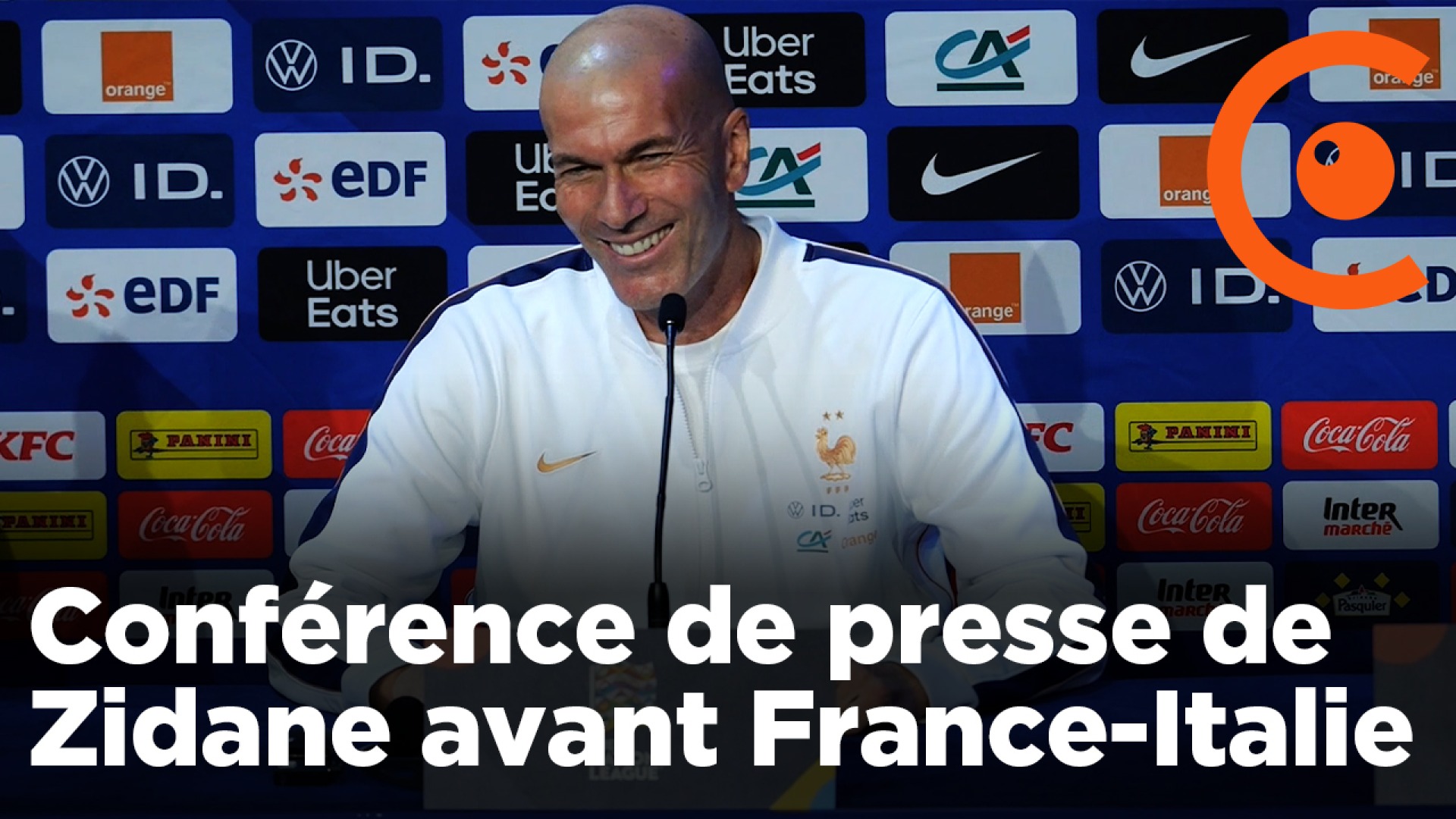 Zinédine Zidane’s press conference before France-Italy at the Stade de France