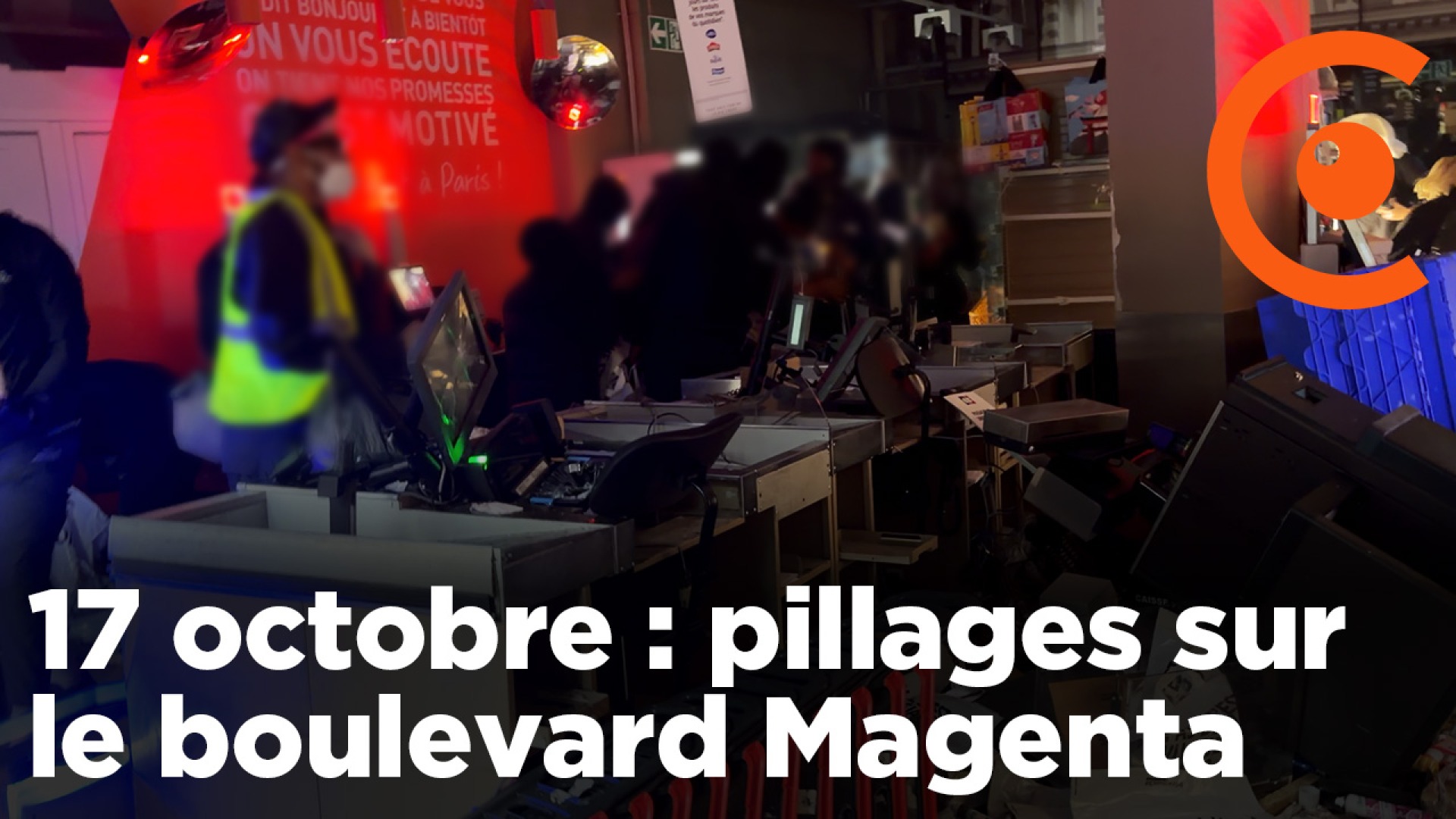 17 octobre : nombreux pillages sur le boulevard Magenta
