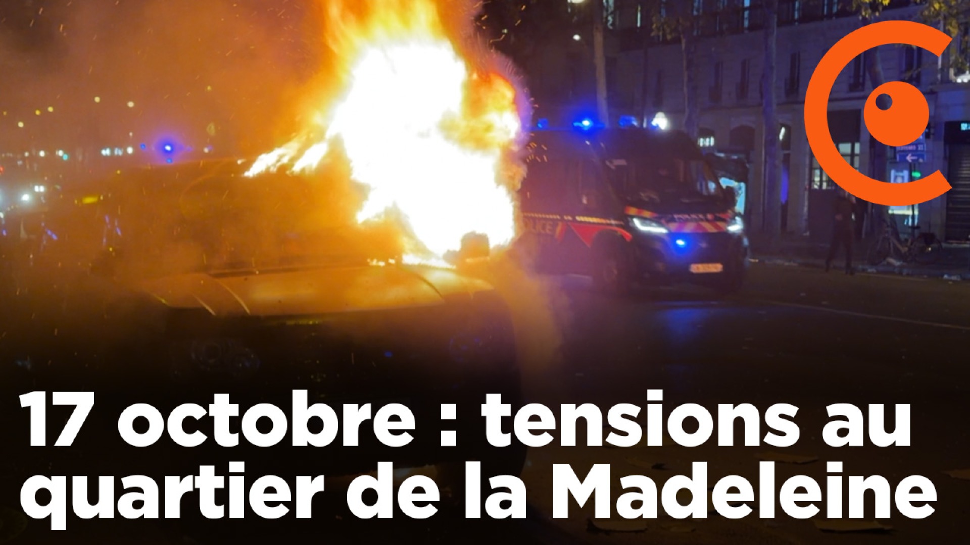 17 octobre : tensions dans le quartier de la Madeleine