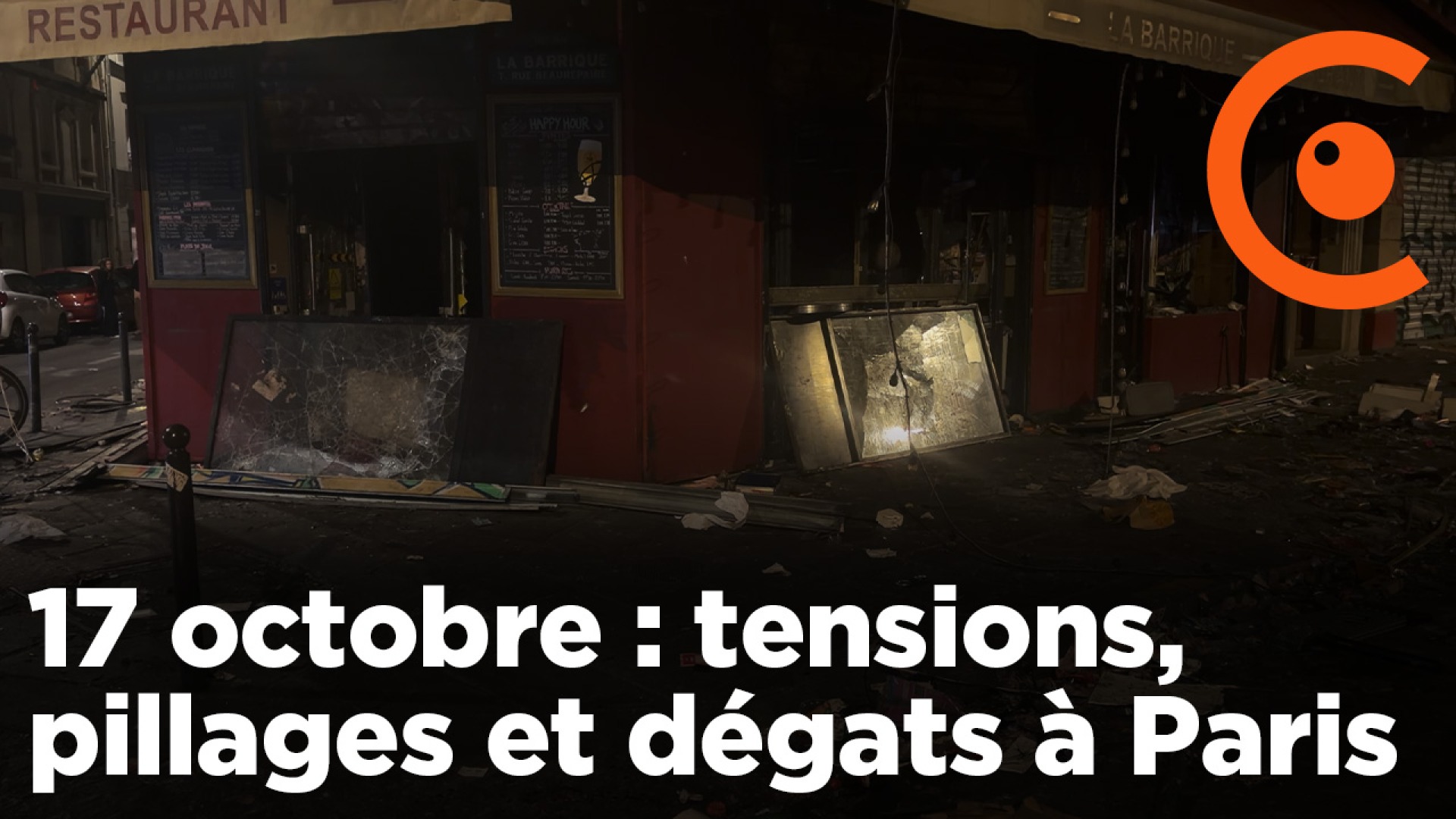 October 17: Tensions, Looting and Damage