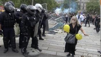 Manifestation soignants/gilets jaunes : des tensions et incidents