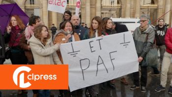 Conférence de presse des Soulèvements de la Terre après l'annulation de la dissolution