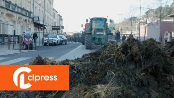 Agriculteurs : la gare et les trains bloqués