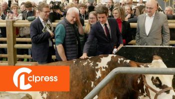 Salon de l'agriculture : visite de Gabriel Attal