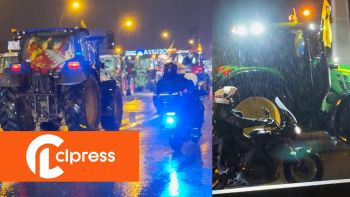 Opération escargot surprise des agriculteurs en colère