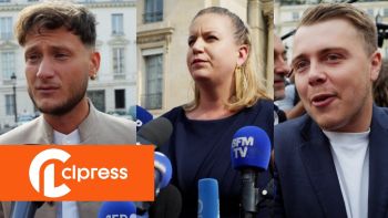 Les députés LFI-Nouveau Front Populaire arrivent à l'Assemblée Nationale