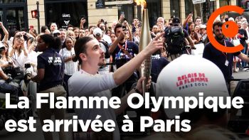 JO 2024 : La Flamme Olympique arrive à Paris