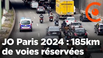 JO Paris 2024 : 185km de voies olympique
