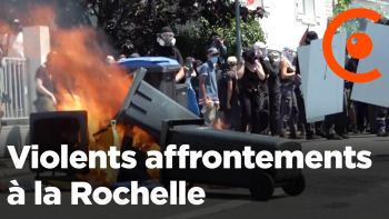 La Rochelle : 400 black blocs contre les mégabassines