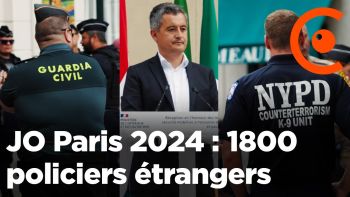 JO Paris 2024 : Gérald Darmanin reçoit les policiers étrangers