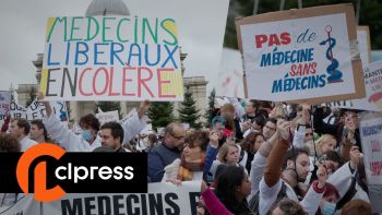 Manifestation des médecins généralistes pour la consultation à 50€