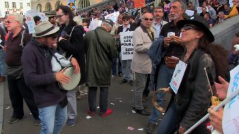 Manifestation de Mélenchon pour la 6ème République