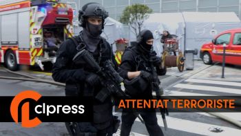 Attaque à Orly : Le RAID sort de l'aéroport après l'attaque 