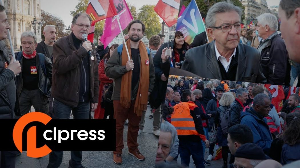 Fuels: rally to support refinery workers on strike