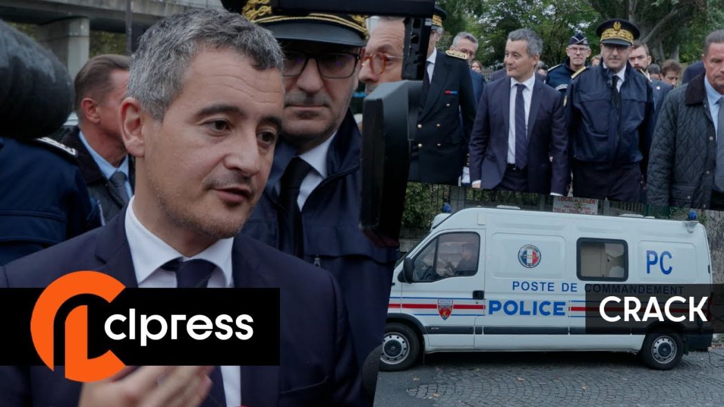 Crack : Darmanin rencontre policiers et riverains