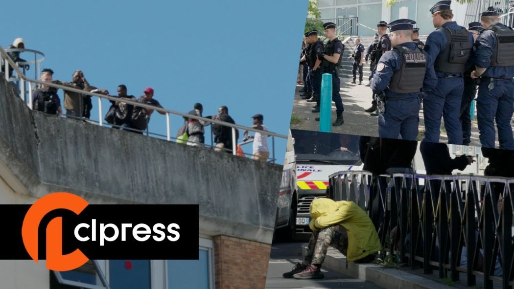 Évacuation après l'occupation d'un bâtiment vide par des réfugiés