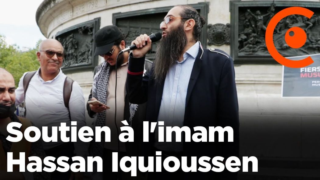 Support rally for Imam Hassan Iquioussen