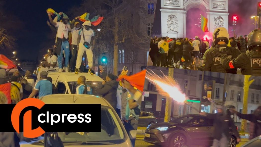 CAN2022: Senegal's victory, celebration and incidents on the Champs-Elysees