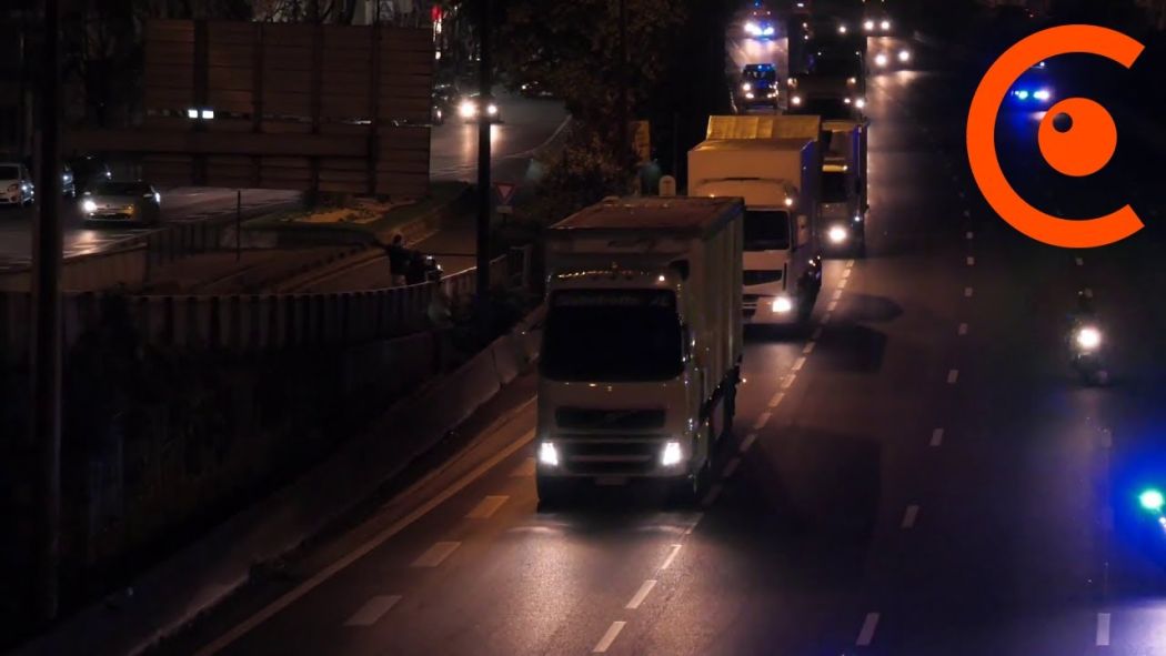 Tentative de blocage des Champs Elysées et de l'A4 par les forains