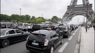 Opérations escargot des taxis 