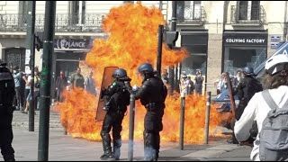 Gilets jaunes : violents affrontements et incidents